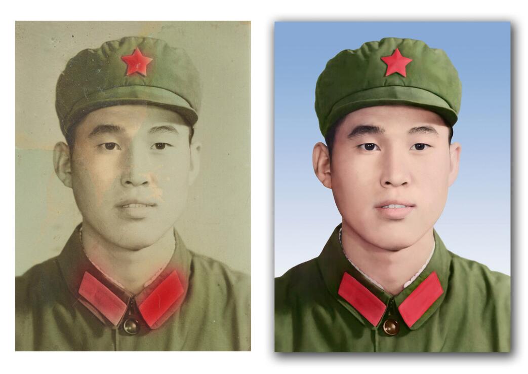 额济纳破损照片修复-18